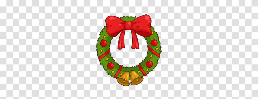 Christmas Wreath Clip Art Happy Holidays, Birthday Cake, Dessert, Food Transparent Png