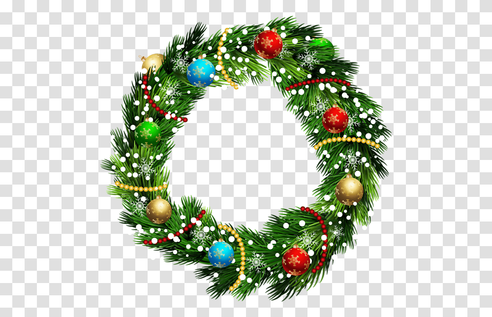 Christmas Wreath Clip Art Image Christmas Wreath, Christmas Tree, Ornament, Plant Transparent Png
