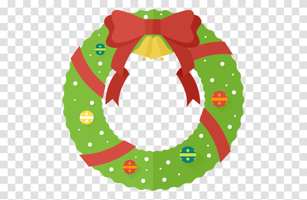 Christmas Wreath Clipart Free Christmas Wreath Clip Art, Food, Plant, Sweets Transparent Png