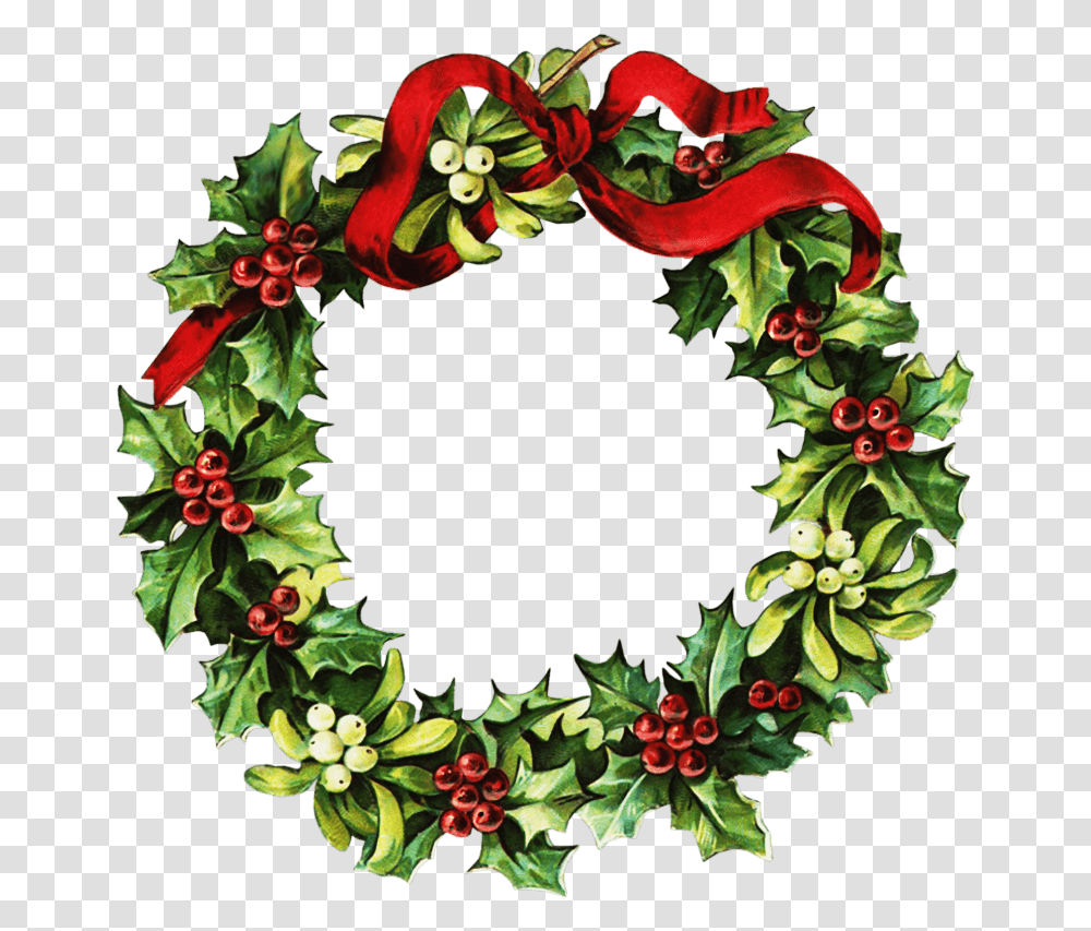 Christmas Wreath Cliparts, Floral Design, Pattern Transparent Png