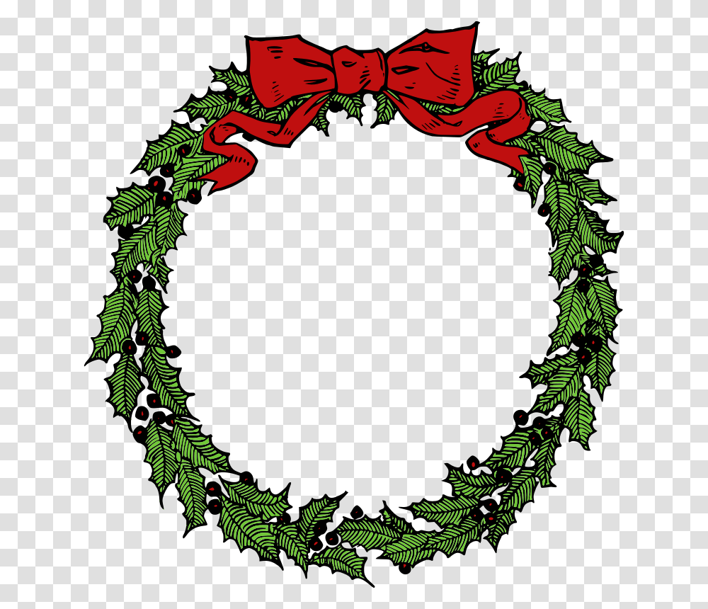 Christmas Wreath Cliparts, Poster, Advertisement, Heart Transparent Png