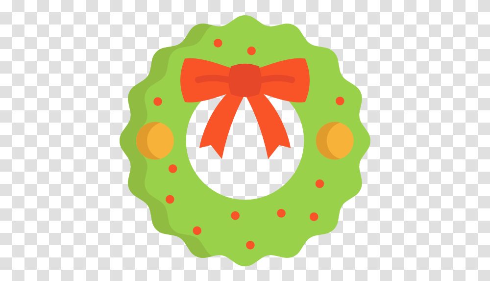 Christmas Wreath Free Christmas Icons Circle, Sweets, Food, Confectionery, Egg Transparent Png