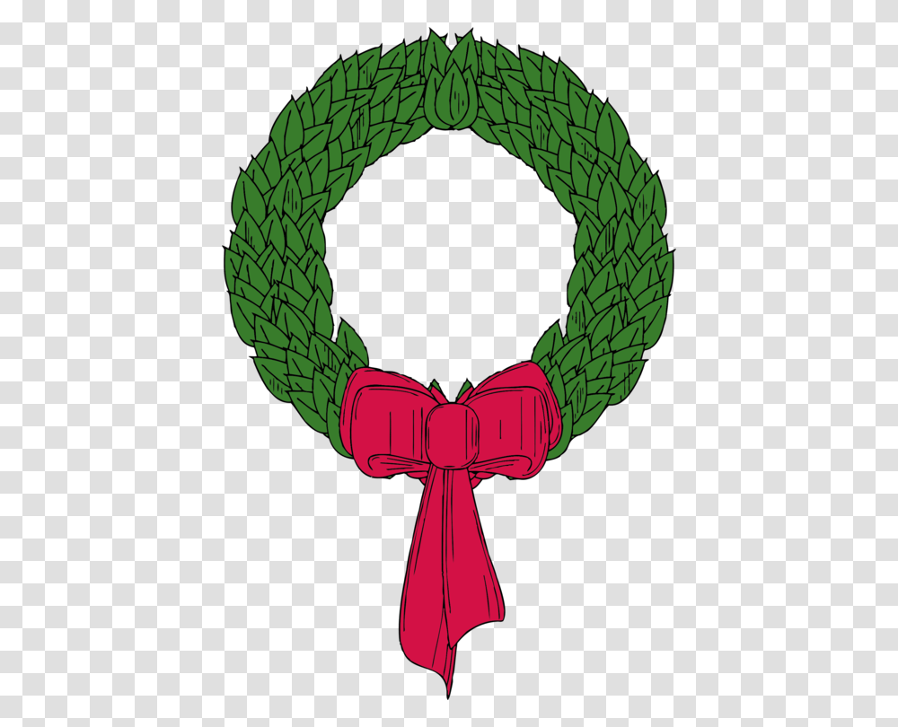 Christmas Wreath Garland Download, Tie, Accessories, Accessory, Heart Transparent Png