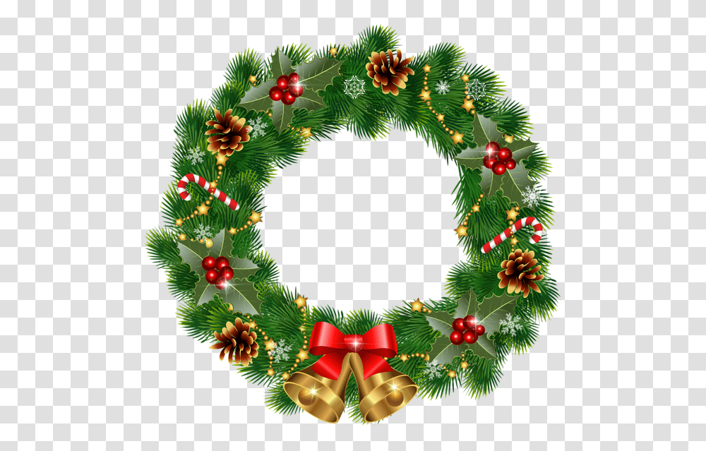 Christmas Wreath, Holiday, Christmas Tree, Ornament, Plant Transparent Png