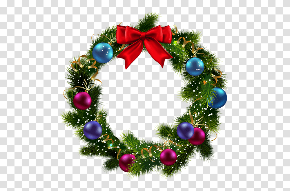 Christmas Wreath, Holiday, Christmas Tree, Ornament, Plant Transparent Png