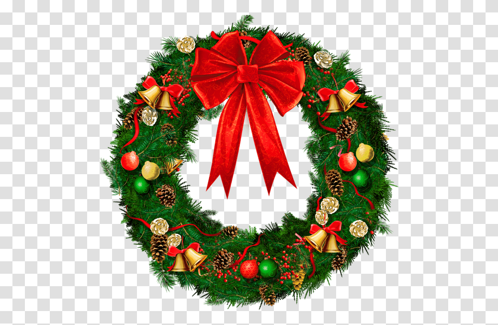 Christmas Wreath, Holiday, Christmas Tree, Ornament, Plant Transparent Png