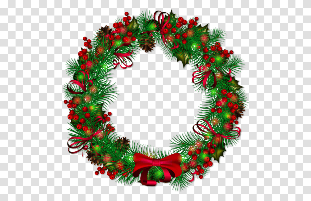 Christmas Wreath, Holiday, Christmas Tree, Ornament, Plant Transparent Png