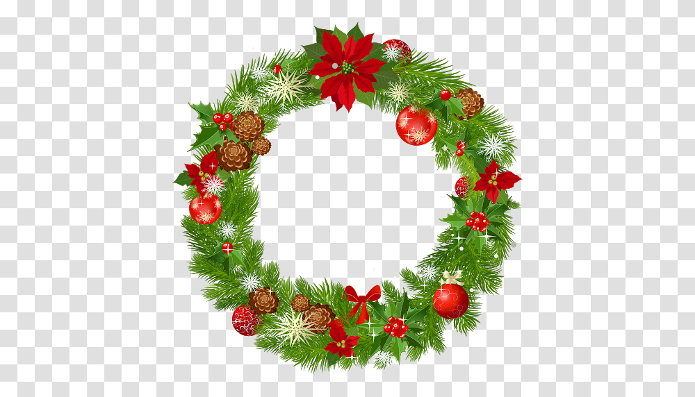 Christmas Wreath, Holiday, Christmas Tree, Ornament, Plant Transparent Png