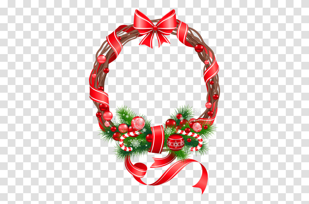 Christmas Wreath, Holiday, Bracelet Transparent Png