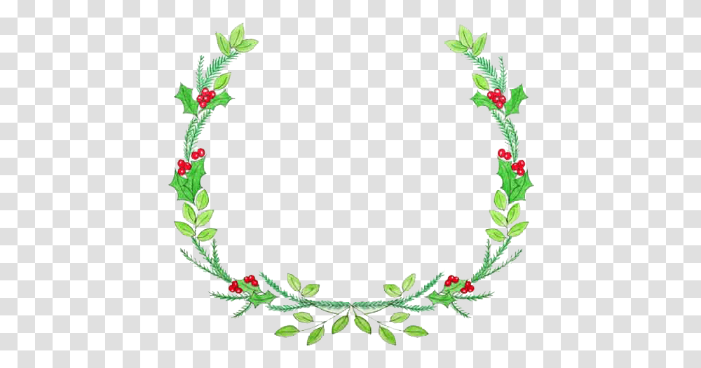 Christmas Wreath Image Guirnalda Floral, Plant, Flower, Blossom, Pattern Transparent Png