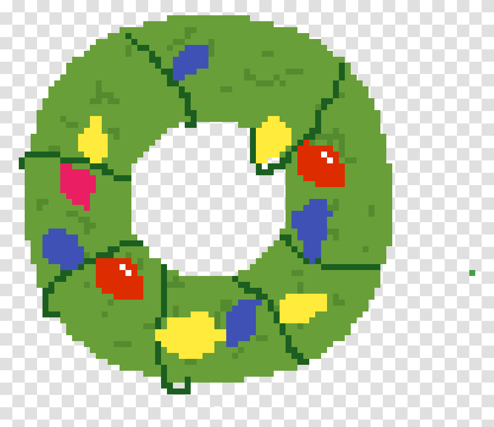 Christmas Wreath Images Christmas Wreath Challange Circle, Green, Rug, Hole, Food Transparent Png