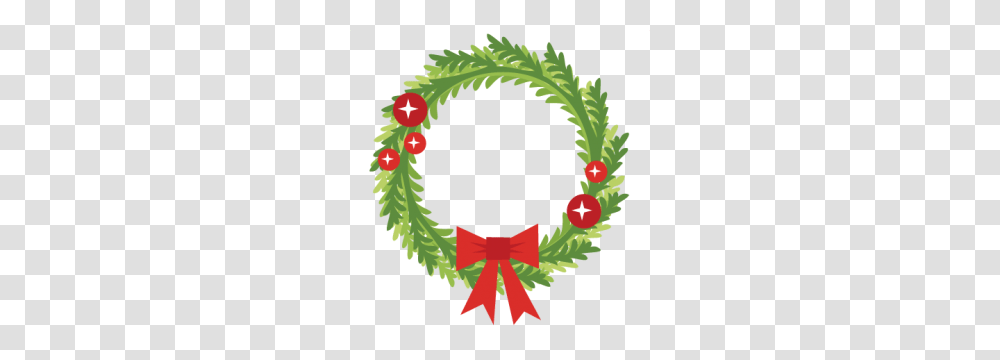 Christmas Wreath My Miss Kate Cuttables Transparent Png