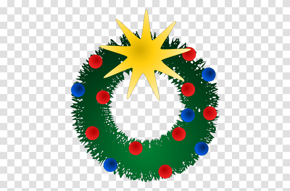 Christmas Wreath Svg Clip Arts Download Download Clip Art Clip Art, Tree, Plant, Symbol, Lighting Transparent Png