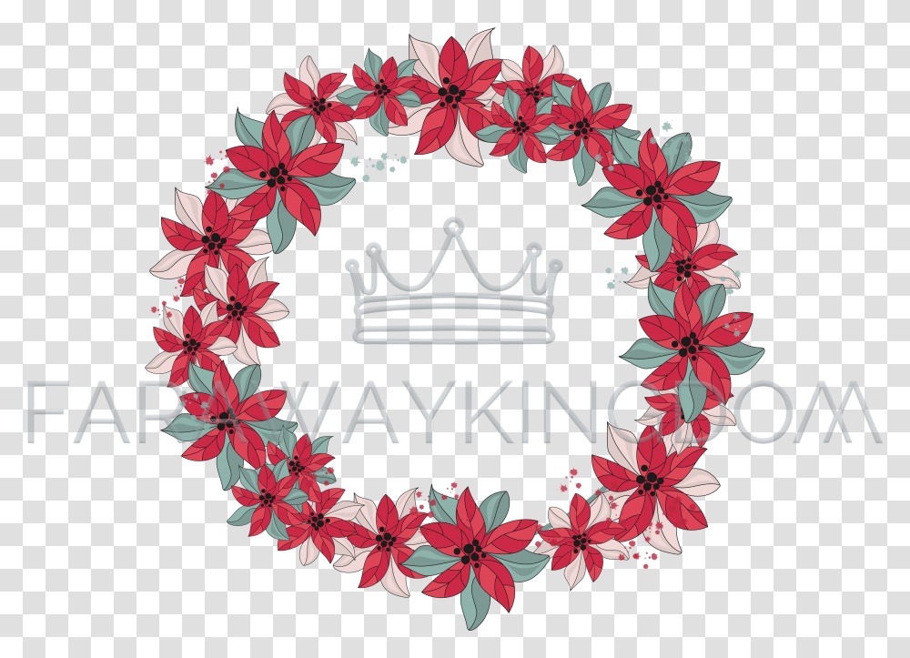 Christmas Wreath, Floral Design, Pattern Transparent Png