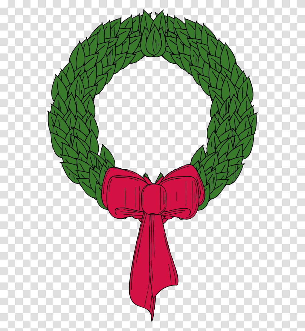 Christmas Wreath, Tie, Accessories, Accessory, Heart Transparent Png