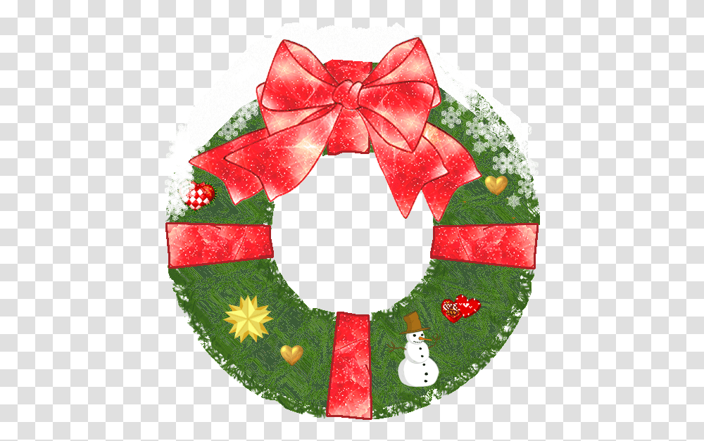 Christmas Wreath Variation Snow Wreath, Rose, Flower, Plant, Blossom Transparent Png