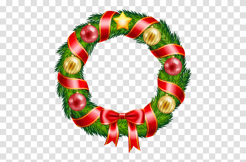 Christmas Wreaths Clipart Free Download Clip Art, Plant, Floral Design, Pattern Transparent Png