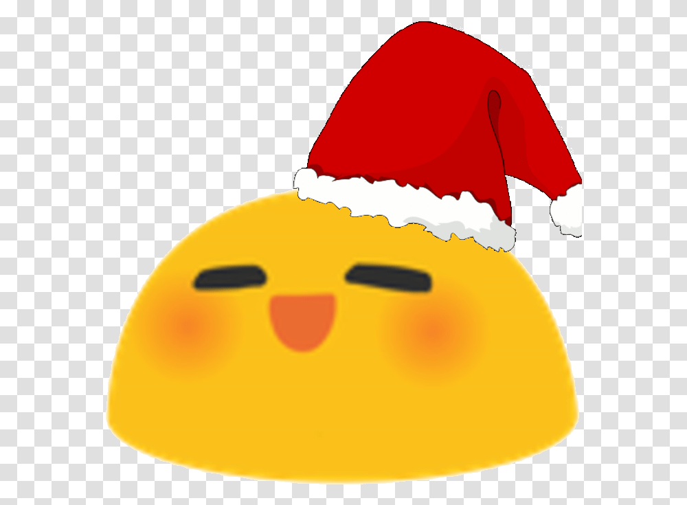 Christmasblob Discord Emoji Blob Melt Emoji, Hardhat, Food, Cream Transparent Png