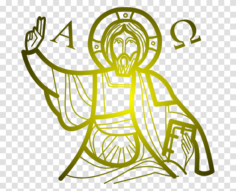 Christo Pantocrator Jesus Pantocrator, Logo, Trademark Transparent Png