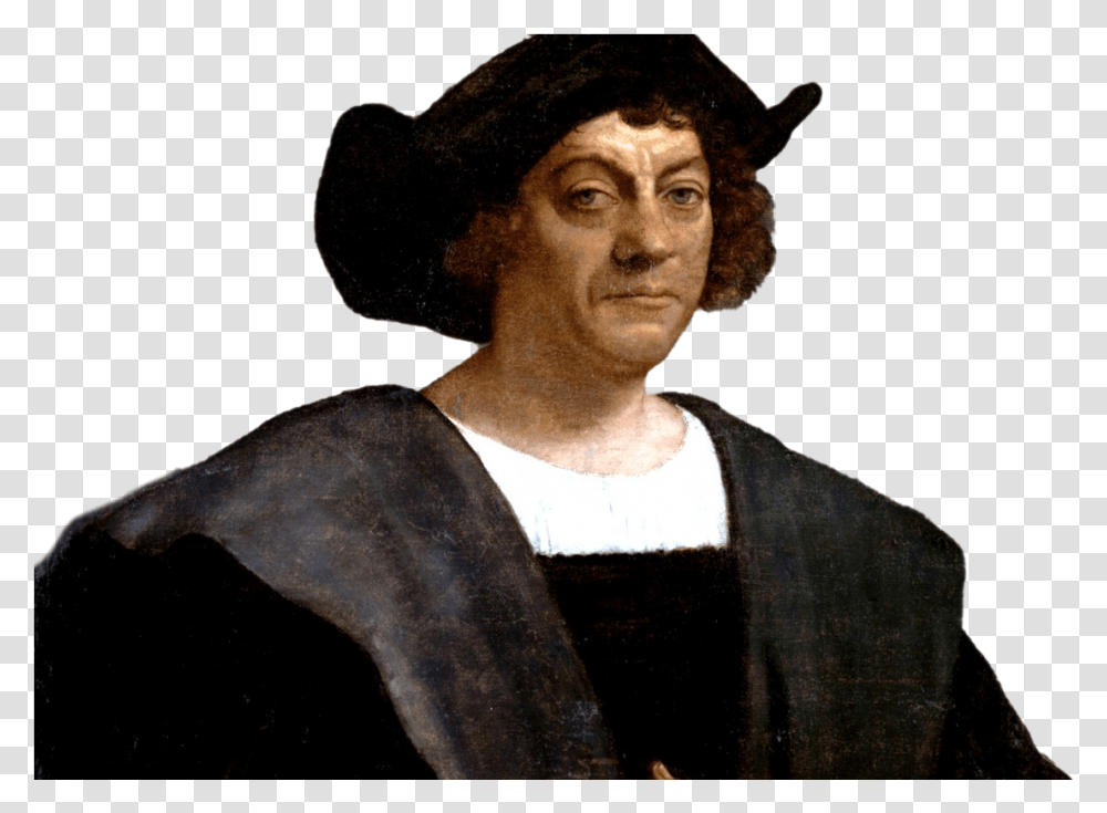 Christopher Columbus Christopher Columbus, Person, Human, Painting Transparent Png