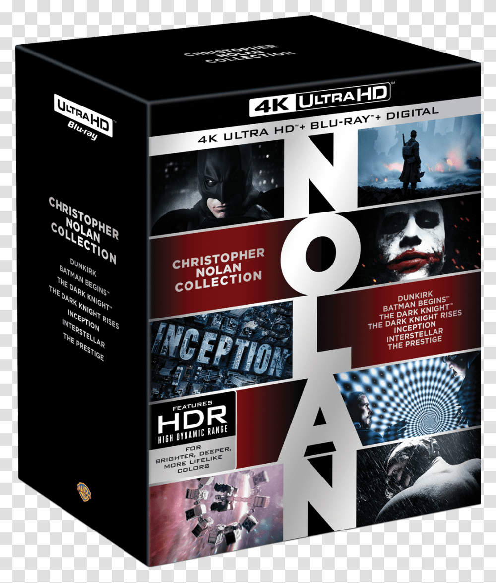 Christopher Nolan 4k Collection, Poster, Advertisement, Flyer, Paper Transparent Png