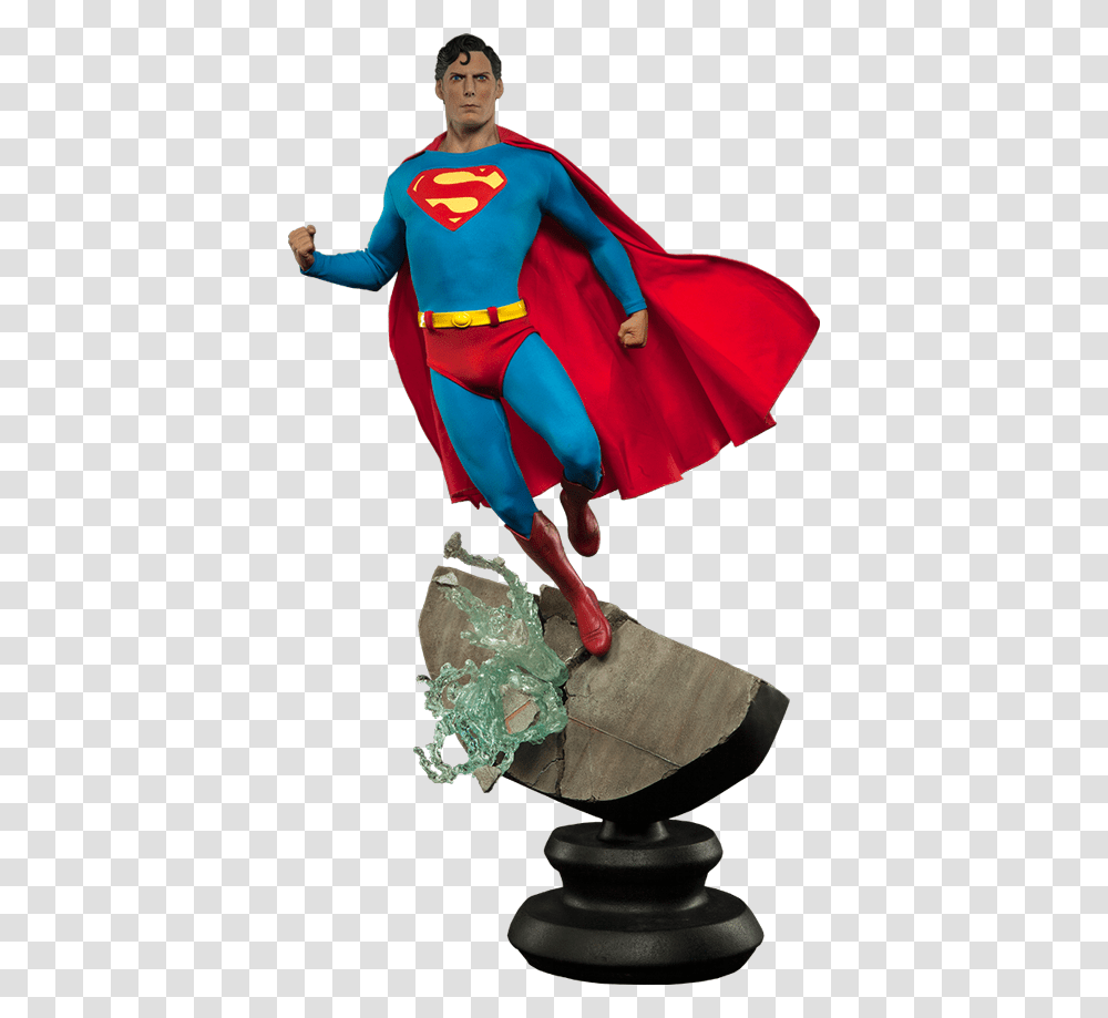 Christopher Reeve Superman Action Figure, Person, Footwear, Leisure Activities Transparent Png