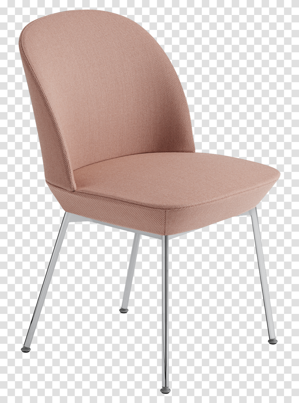 Chro 530 Oslo Side Chair Twill Weave 530chrome Muuto Oslo Side Chair, Furniture, Armchair, Cushion Transparent Png