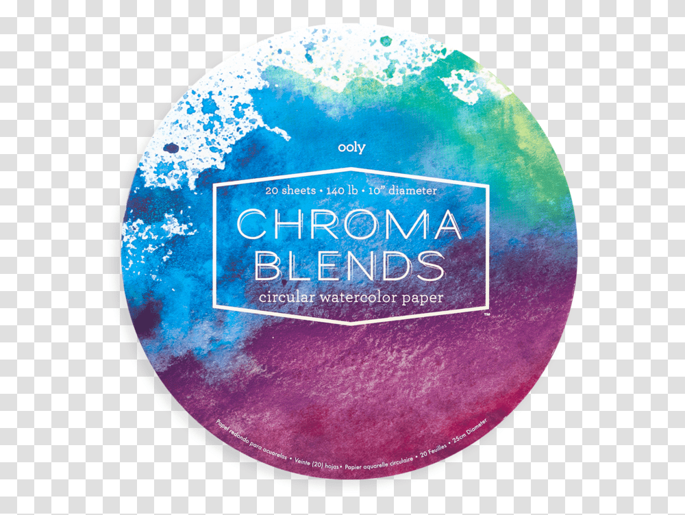 Chroma Blends Circular Watercolor Paper Watercolor Painting, Sphere, Astronomy, Outer Space, Universe Transparent Png