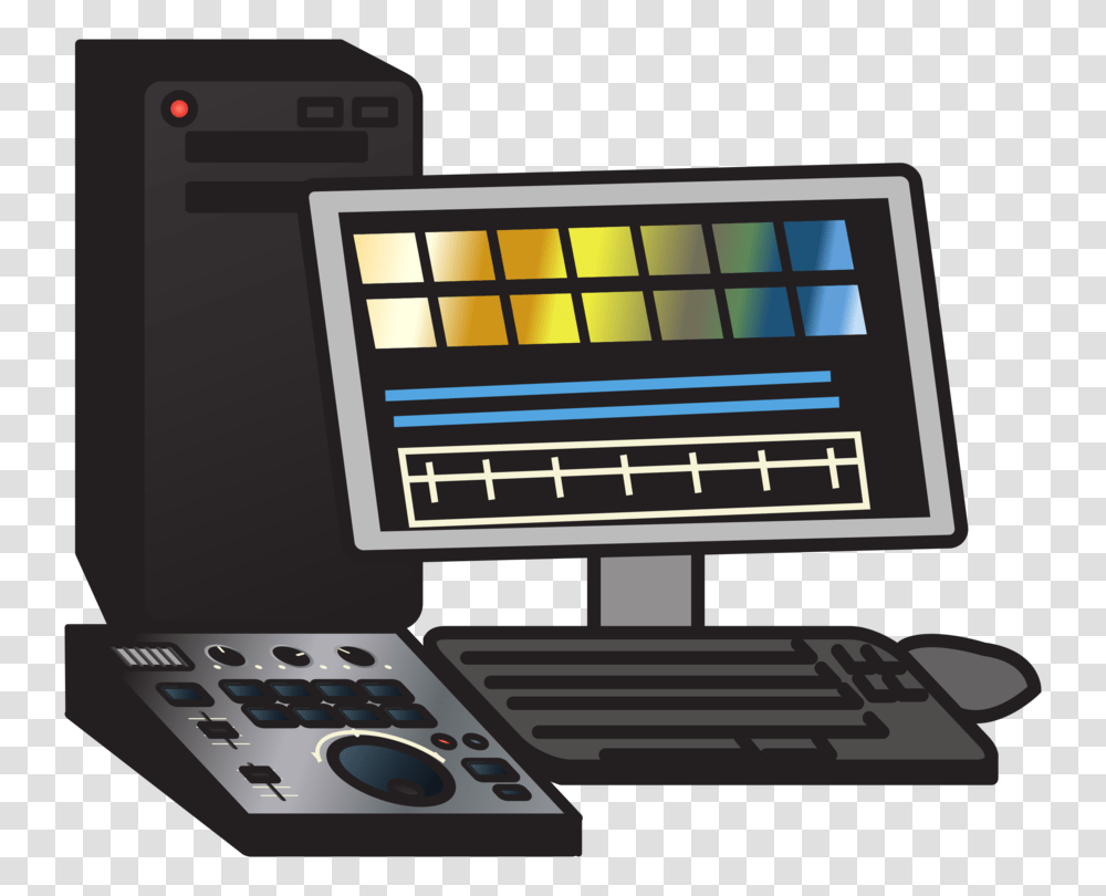 Chroma Key Video Editing Non Linear Editing System Film Editing, Computer Keyboard, Computer Hardware, Electronics, Desktop Transparent Png