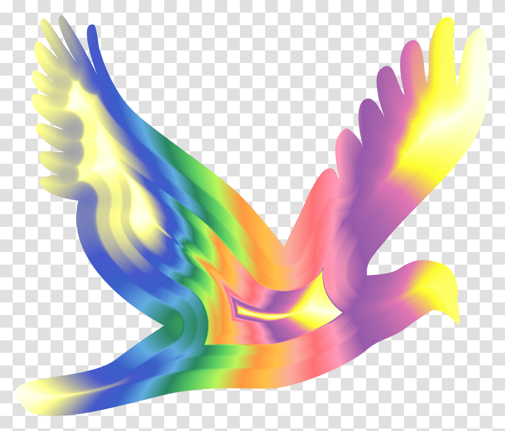 Chromatic Flying Dove Silhouette Clip Arts Pigeons And Doves, Bird, Animal, Ornament Transparent Png