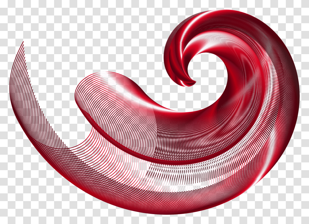 Chromatic Line Art 4 No Background Clip Arts Background Red Lines, Pattern, Spiral, Fractal Transparent Png