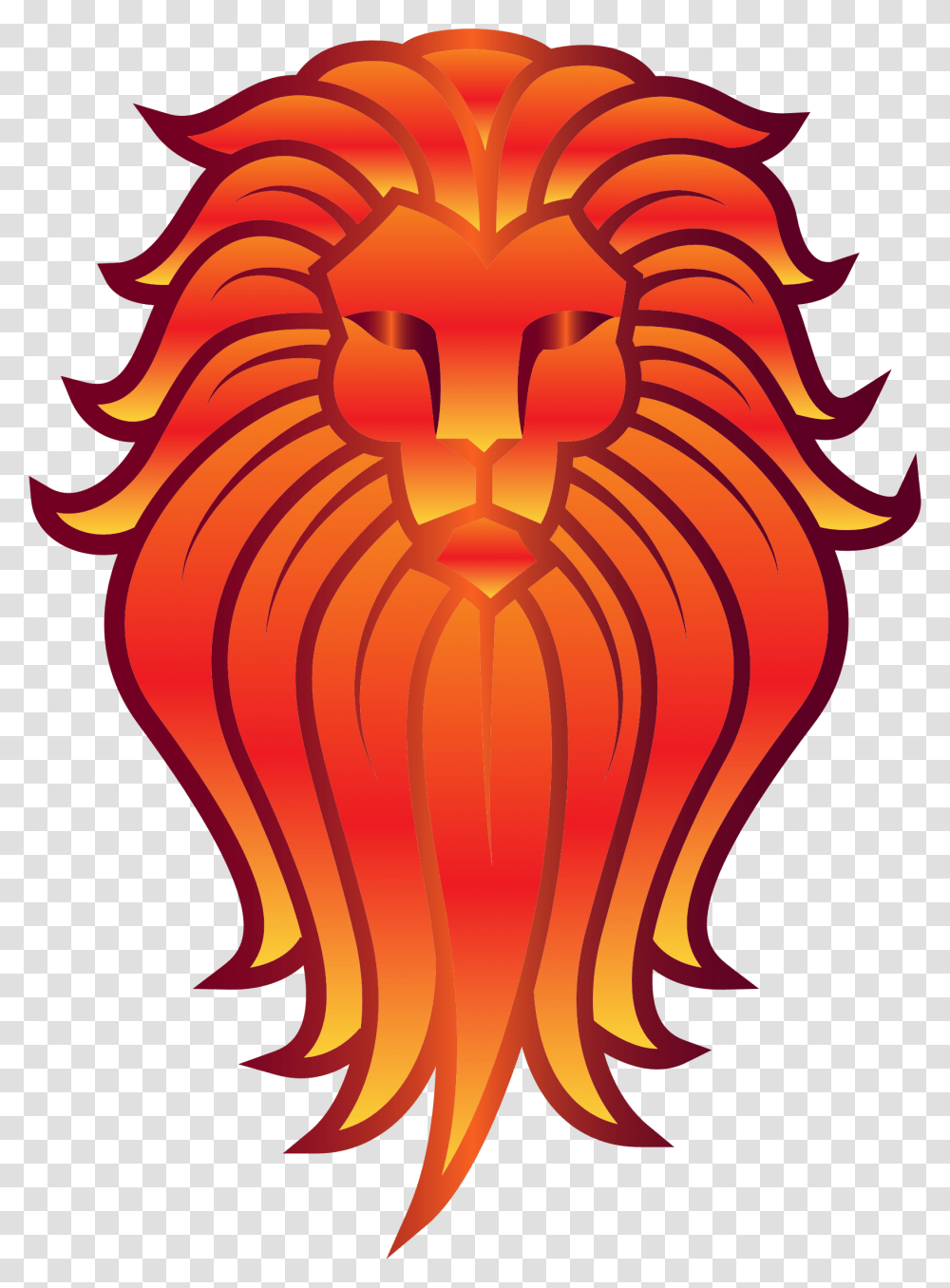 Chromatic Lion Face Tattoo No Background Icons, Animal, Sea Life, Seafood, Mountain Transparent Png