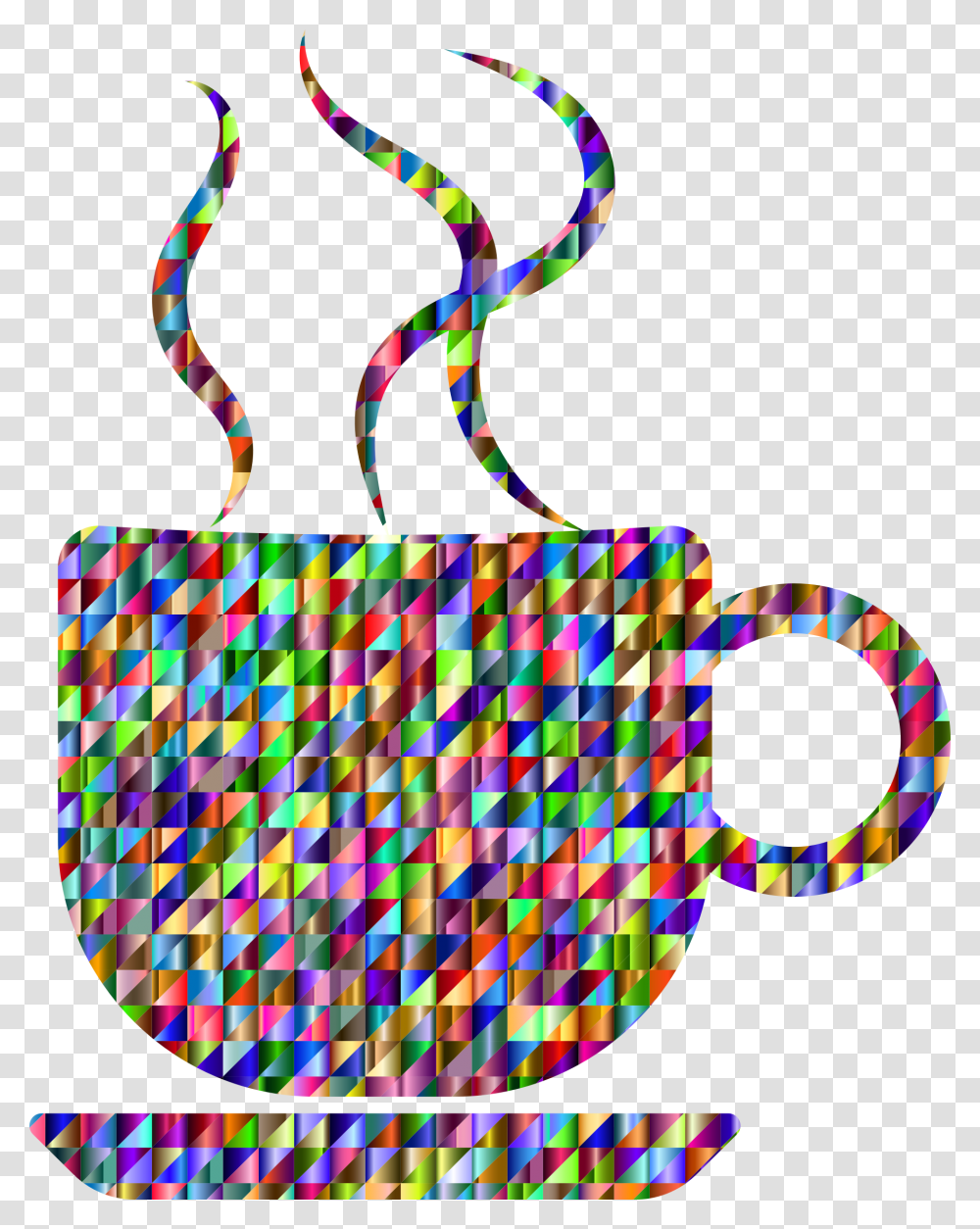 Chromatic Triangular Coffee Cup Clip Arts Portable Network Graphics, Handbag, Accessories, Accessory, Purse Transparent Png