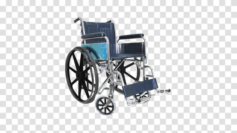 Chrome Detachable Wheelchair, Furniture, Machine, Lawn Mower, Tool Transparent Png