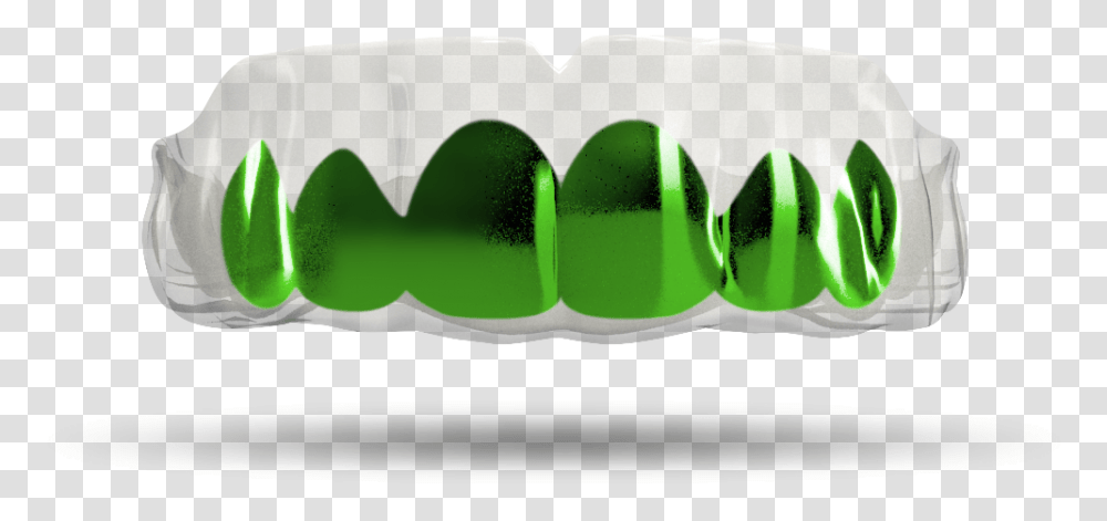 Chrome Emerald Green Grill Clear Google Chrome, Jelly, Food, Teeth, Mouth Transparent Png