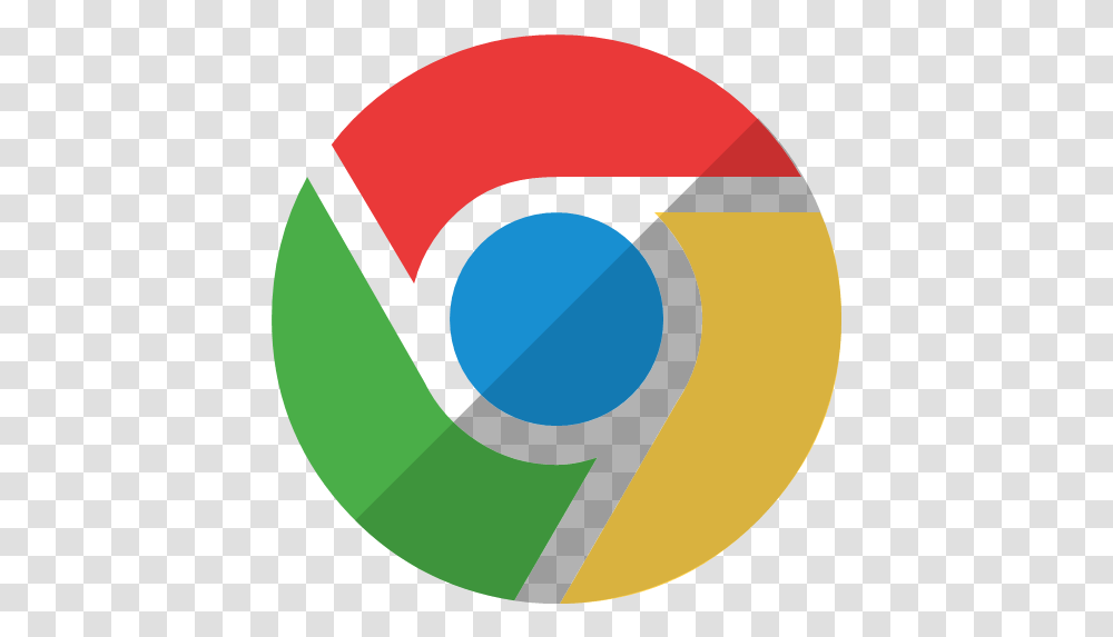 Chrome Google Icon System Shade Circles, Logo, Symbol, Trademark, Text Transparent Png
