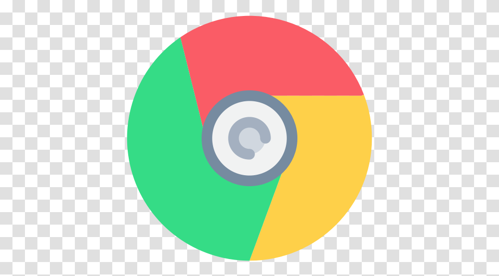 Chrome Google Logo Media Social Icon Icona Chrome, Disk Transparent Png