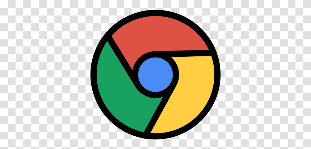 Chrome Icon Vertical, Logo, Symbol, Trademark, Badge Transparent Png