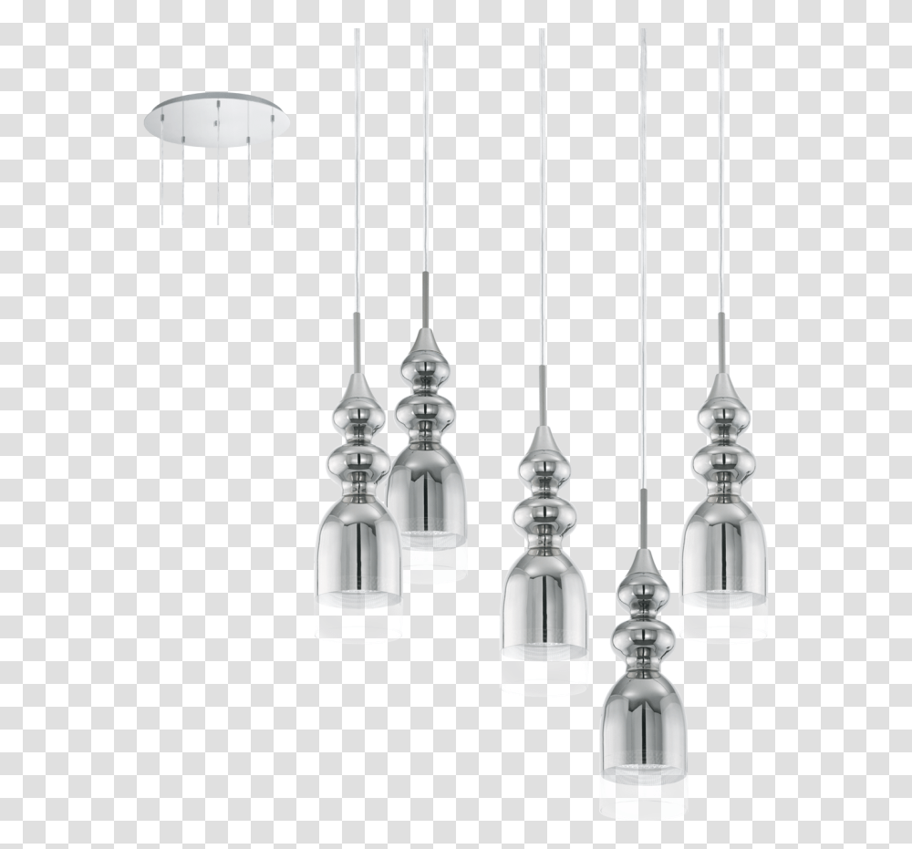 Chrome Light Fixture Bolanos Pendant Eglo Clipart Eglo Visilice, Lamp, Crystal, Musical Instrument, Lampshade Transparent Png