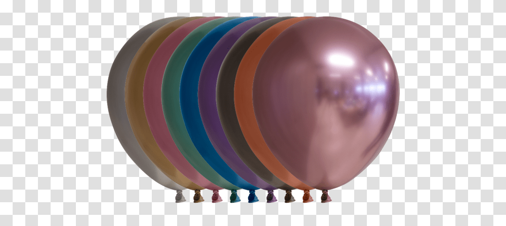Chrome Mirror Balloons, Sphere, Bowl, Frisbee, Toy Transparent Png