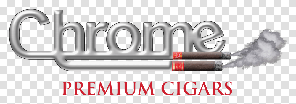 Chrome Premium Cigars Graphics, Word, Alphabet Transparent Png