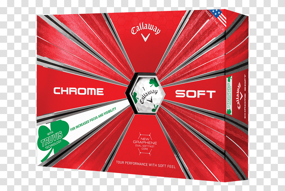 Chrome Soft Shamrock Truvis Golf Balls Callaway Chrome Soft Golf Balls Shamrock, Analog Clock, Poster, Advertisement, Flyer Transparent Png
