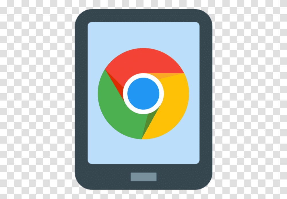 Chrome Tablet Circle, Electronics, Logo, Trademark Transparent Png