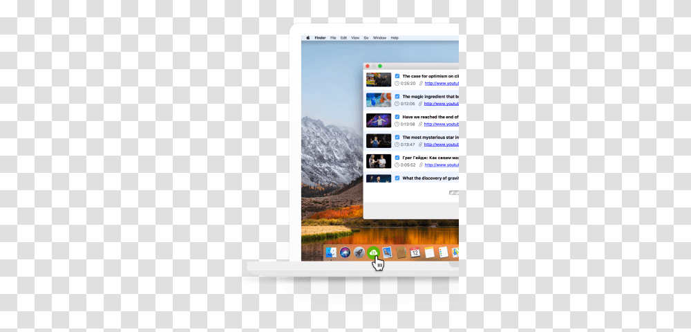 Chrome Youtube Downloader Inyo National Forest, Computer, Electronics, Tablet Computer, Monitor Transparent Png