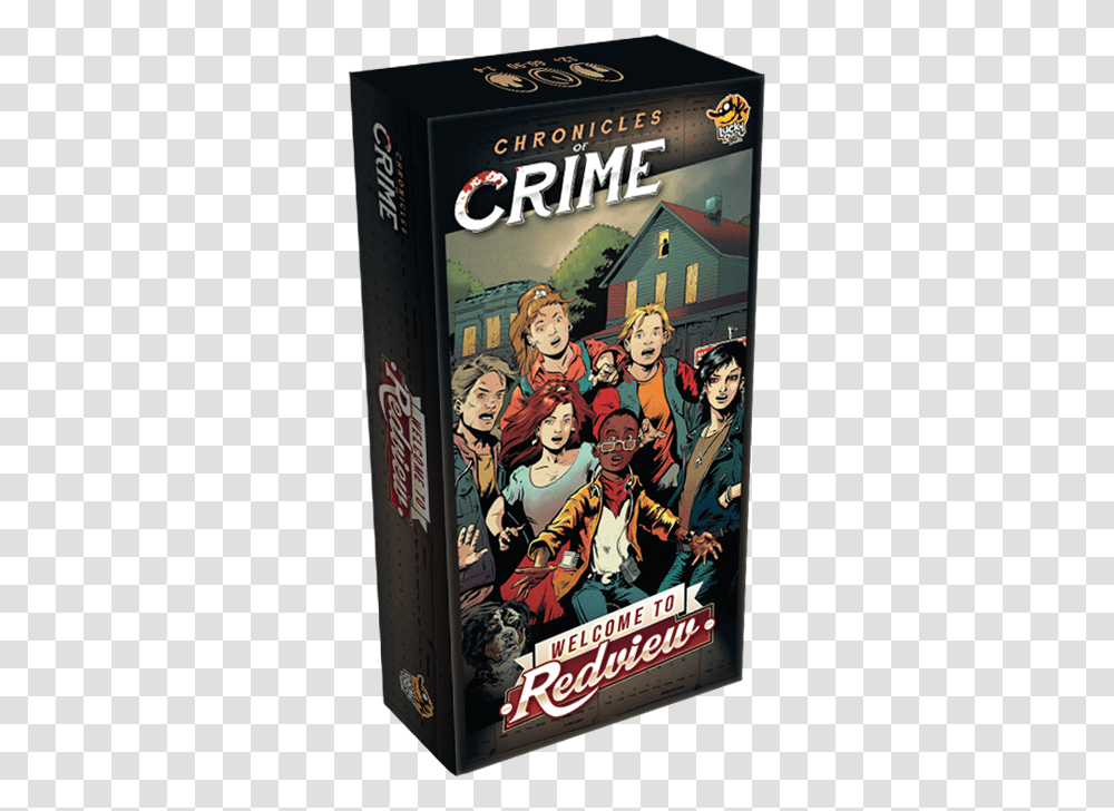 Chronicles Of Crime Welcome To Redview, Poster, Advertisement, Person, Human Transparent Png