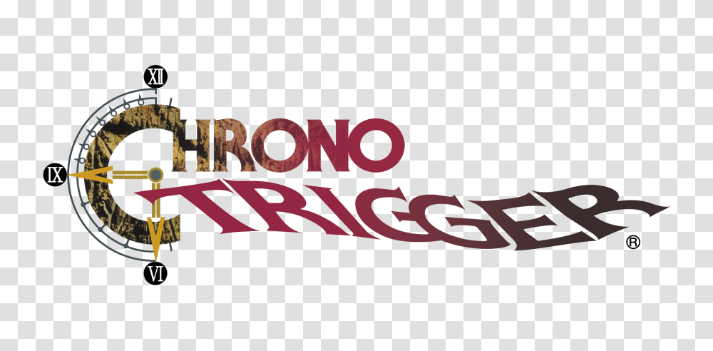 Chrono Trigger Chrono Trigger Logo, Symbol, Text, Beverage, Word Transparent Png
