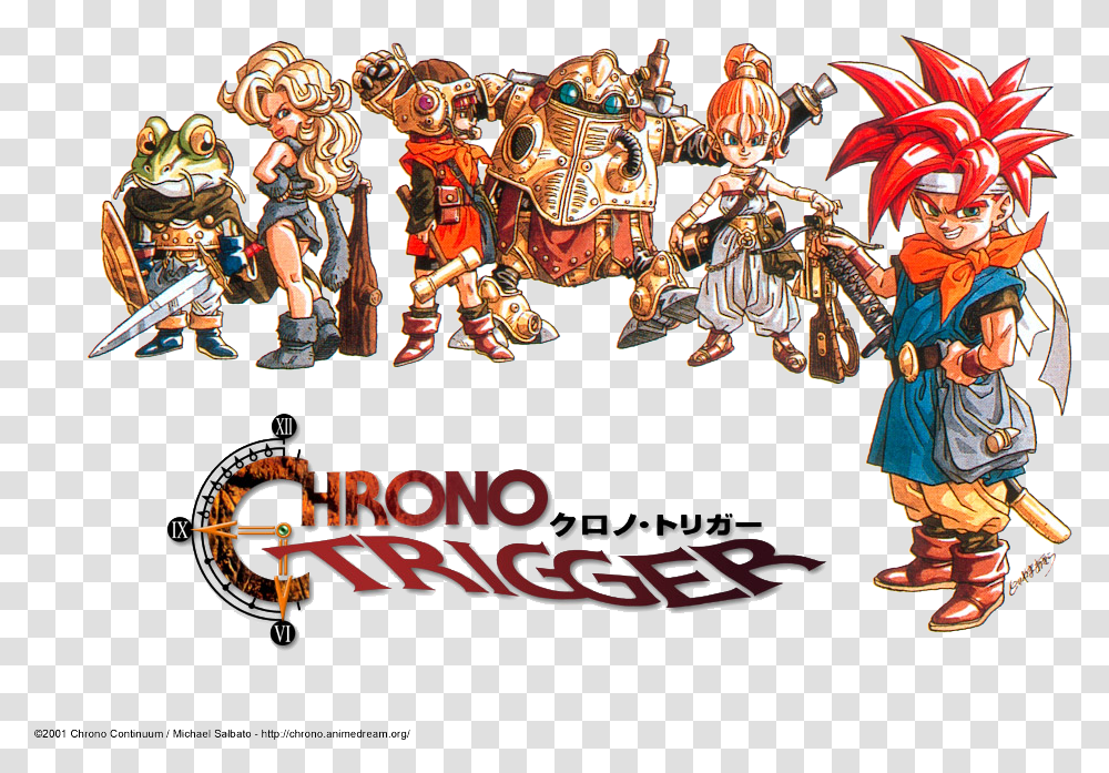 Chrono Trigger Photos Chrono Trigger Logo, Person, Samurai, Crowd, Costume Transparent Png