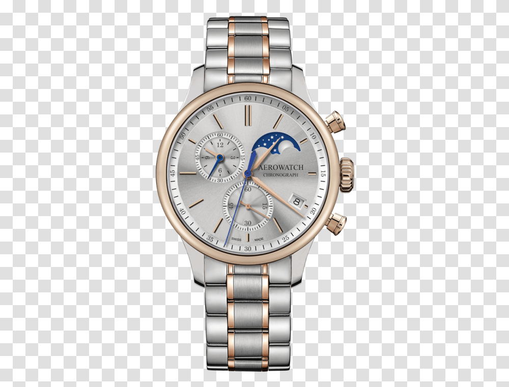 Chronograph Moon Phases Rolex Datejust Gold Diamond Blue, Wristwatch, Clock Tower, Architecture, Building Transparent Png