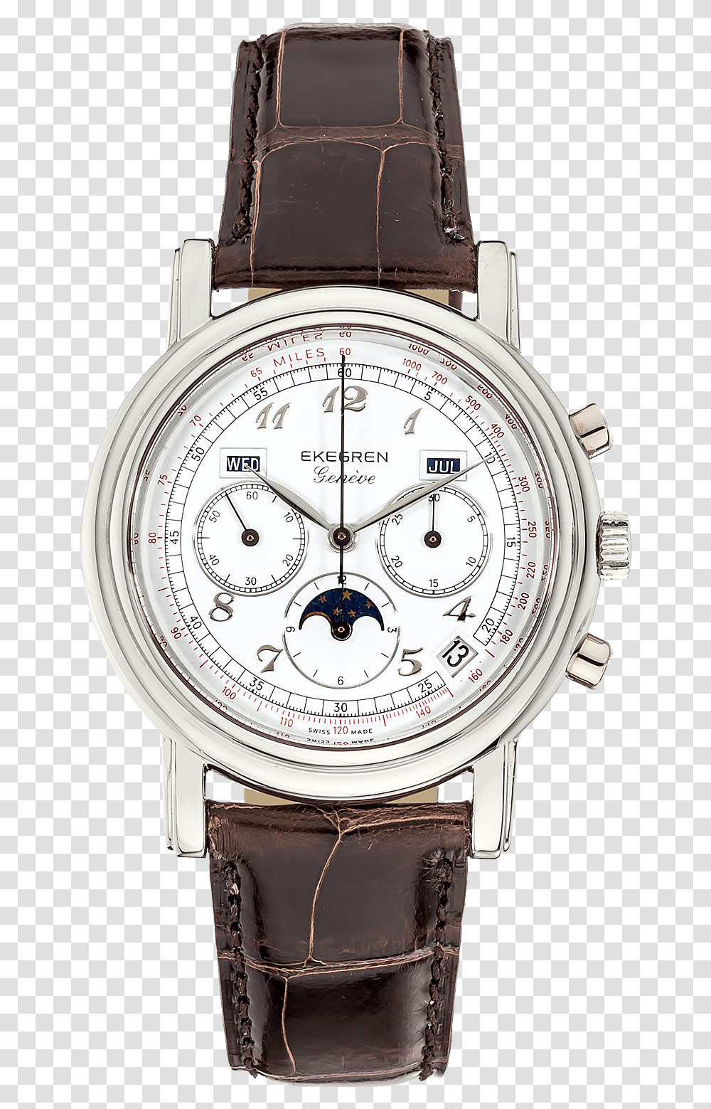 Chronograph Zenith Movement Platinum Automatic Watch Strap, Wristwatch, Clock Tower, Architecture, Building Transparent Png