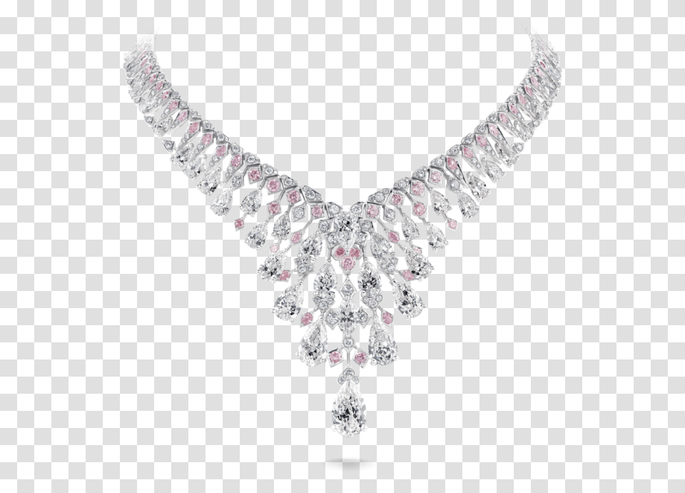 Chrysalis Necklace Crafted With Pink And White Diamond Necklace, Jewelry, Accessories, Accessory, Gemstone Transparent Png